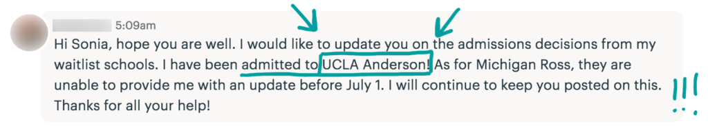 UCLA Acceptance